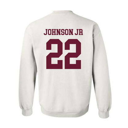 Texas A&M - NCAA Football : Rashad "Tom Tom" Johnson Jr - Classic Shersey Crewneck Sweatshirt-1