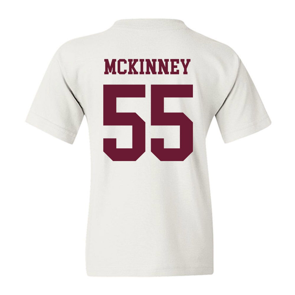 Texas A&M - NCAA Football : Hunter McKinney - Classic Shersey Youth T-Shirt-1