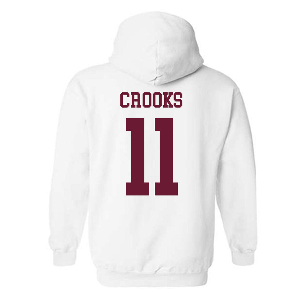 Texas A&M - NCAA Women's Soccer : Riley Crooks - Classic Shersey Hooded Sweatshirt-1