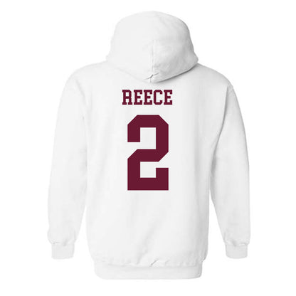 Texas A&M - NCAA Men's Basketball : Jalen Reece - Classic Shersey Hooded Sweatshirt-1