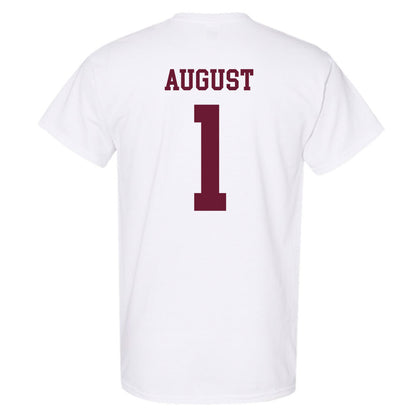 Texas A&M - NCAA Women's Soccer : Makenna August - Classic Shersey T-Shirt-1