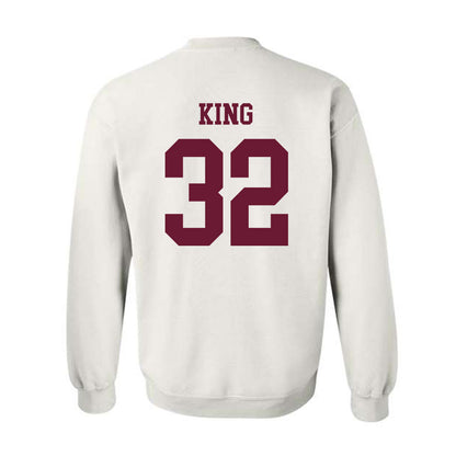 Texas A&M - NCAA Football : Taiyion King - Classic Shersey Crewneck Sweatshirt-1