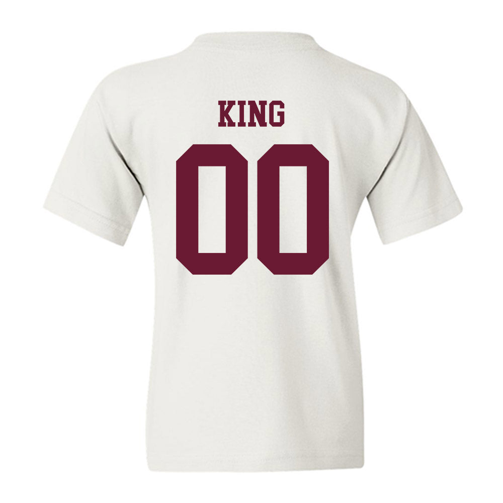 Texas A&M - NCAA Baseball : Cayden King - Classic Shersey Youth T-Shirt-1