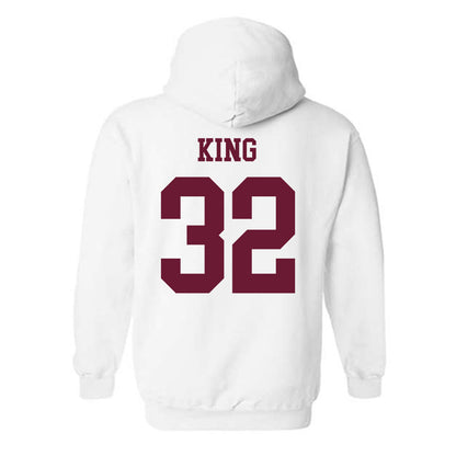 Texas A&M - NCAA Football : Taiyion King - Classic Shersey Hooded Sweatshirt-1
