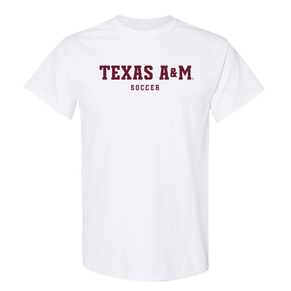 Texas A&M - NCAA Women's Soccer : Brynja Knudsen - Classic Shersey T-Shirt-0