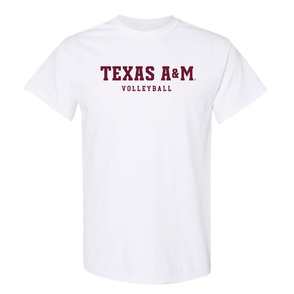 Texas A&M - NCAA Women's Volleyball : Taryn Morris - Classic Shersey T-Shirt-0