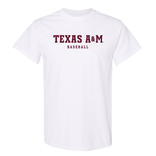 Texas A&M - NCAA Baseball : Bear Harrison - Classic Shersey T-Shirt-0