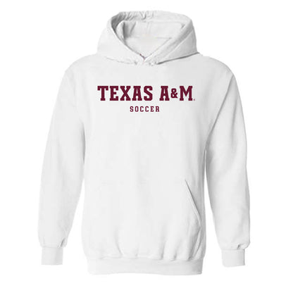 Texas A&M - NCAA Women's Soccer : Kieana Smith - Classic Shersey Hooded Sweatshirt-0