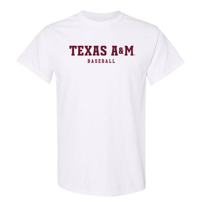 Texas A&M - NCAA Baseball : Trent Vilade - Classic Shersey T-Shirt-0