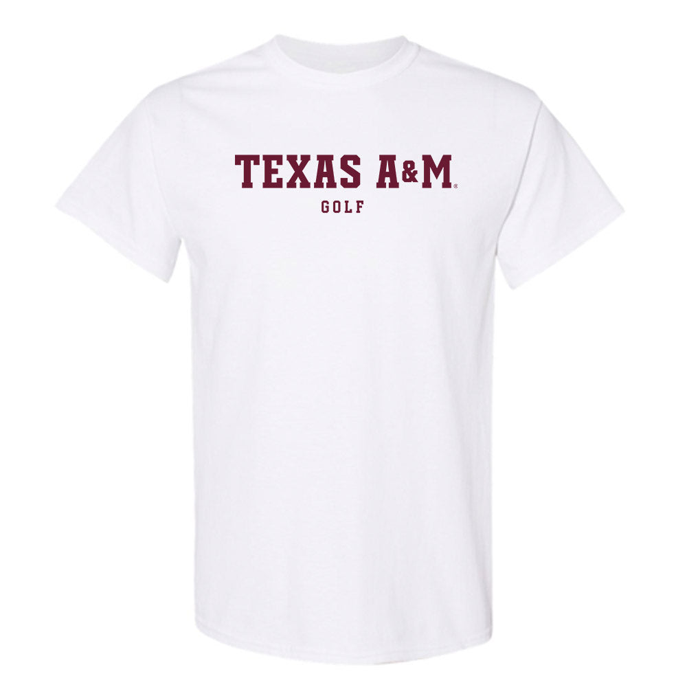 Texas A&M - NCAA Women's Golf : Avery Zweig - Classic Shersey T-Shirt-0