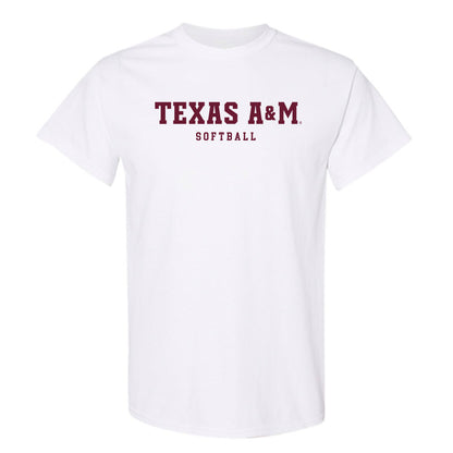 Texas A&M - NCAA Softball : Madison Azua - Classic Shersey T-Shirt-0