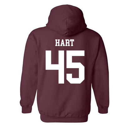 Texas A&M - NCAA Baseball : Chandler Hart - Classic Shersey Hooded Sweatshirt-4