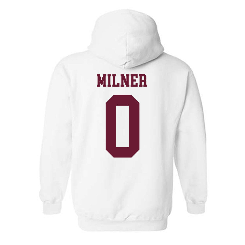 Texas A&M - NCAA Baseball : Drew Milner - Classic Shersey Hooded Sweatshirt-3