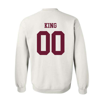 Texas A&M - NCAA Baseball : Cayden King - Classic Shersey Crewneck Sweatshirt-3