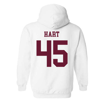 Texas A&M - NCAA Baseball : Chandler Hart - Classic Shersey Hooded Sweatshirt-3