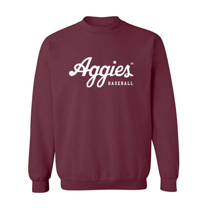 Texas A&M - NCAA Baseball : Chandler Hart - Classic Shersey Crewneck Sweatshirt-1