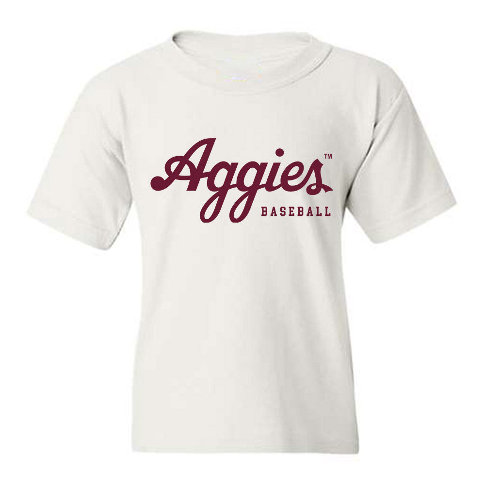 Texas A&M - NCAA Baseball : Trent Vilade - Classic Shersey Youth T-Shirt-0