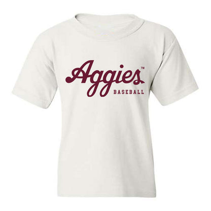 Texas A&M - NCAA Baseball : Drew Milner - Classic Shersey Youth T-Shirt-0