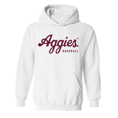 Texas A&M - NCAA Baseball : Chandler Hart - Classic Shersey Hooded Sweatshirt-0