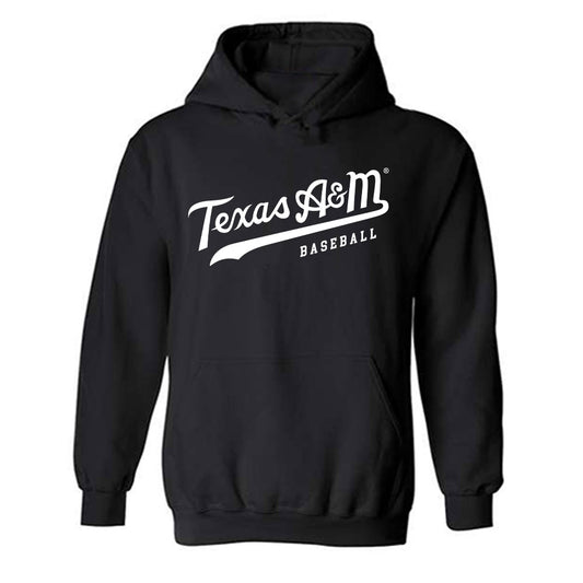 Texas A&M - NCAA Baseball : Zane Becker - Classic Shersey Hooded Sweatshirt-0