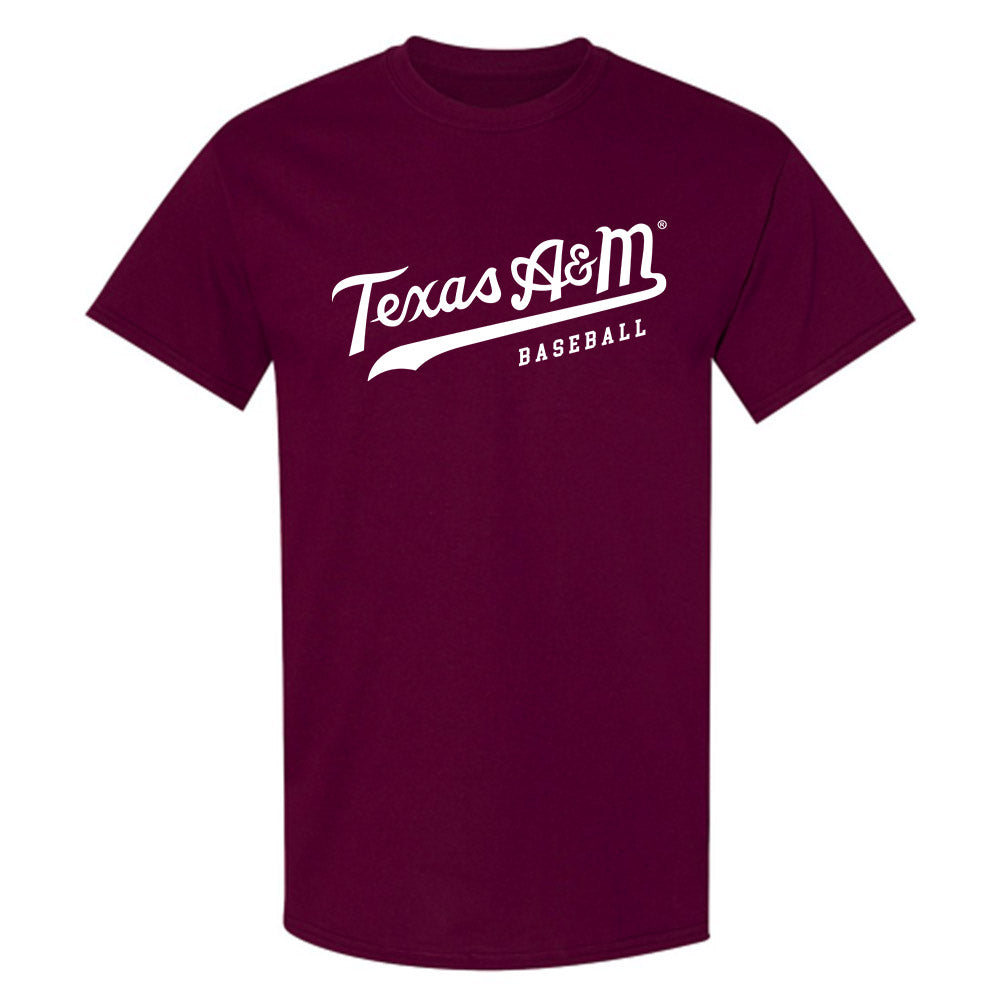 Texas A&M - NCAA Baseball : Trent Vilade - Classic Shersey T-Shirt-1