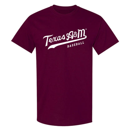 Texas A&M - NCAA Baseball : Drew Milner - Classic Shersey T-Shirt-1