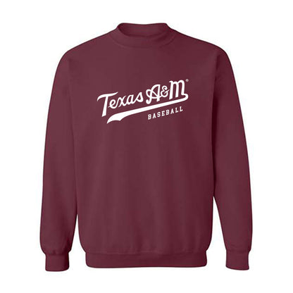 Texas A&M - NCAA Baseball : Chandler Hart - Classic Shersey Crewneck Sweatshirt-1