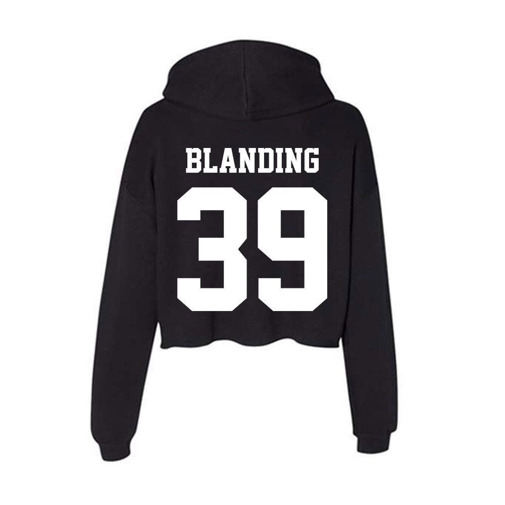 Penn State - NCAA Football : Ty Blanding - Classic Shersey Women's Crop Fleece Hoodie-1