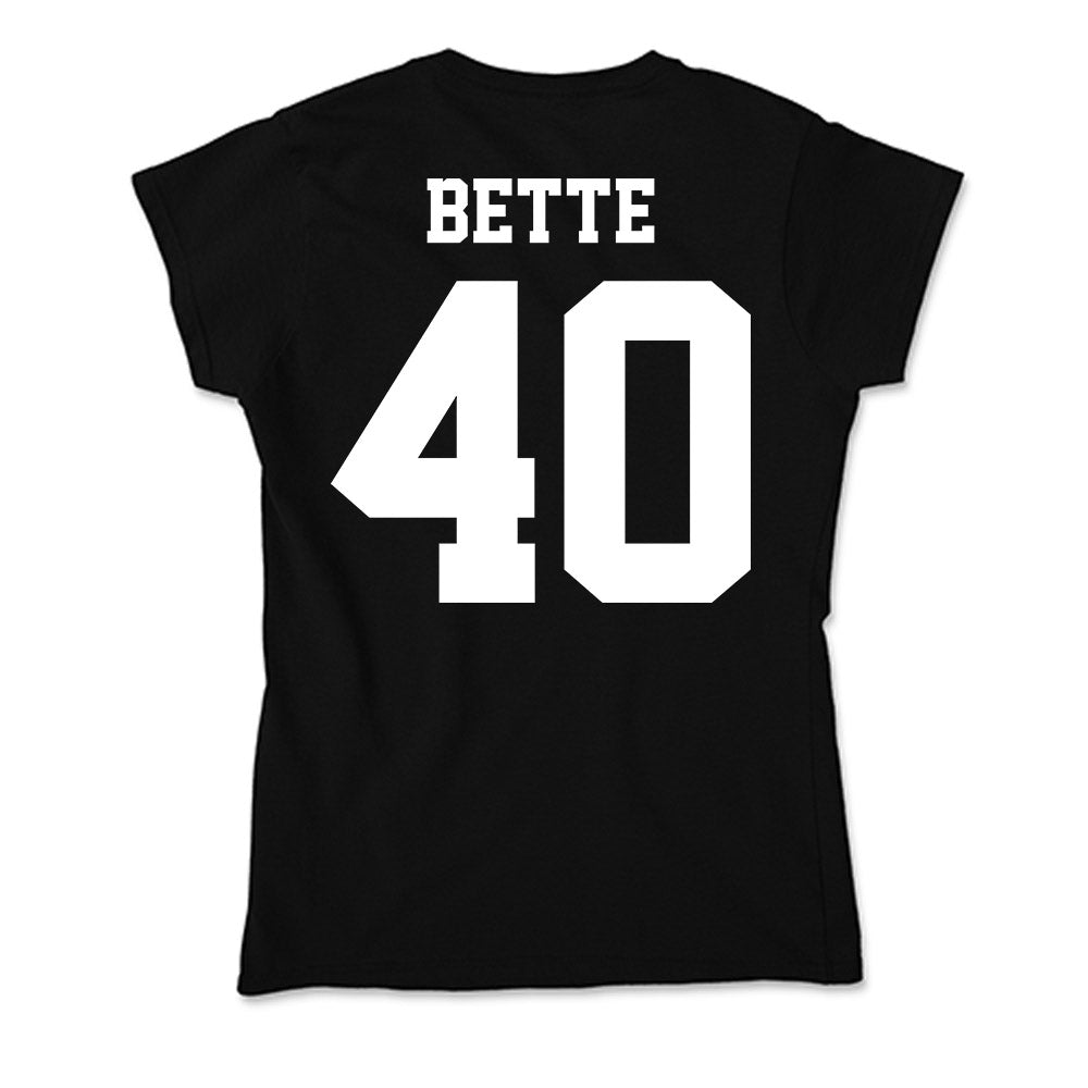 Penn State - NCAA Women's Lacrosse : Emily Bette - Classic Shersey Soft Style Women’s T-Shirt-1