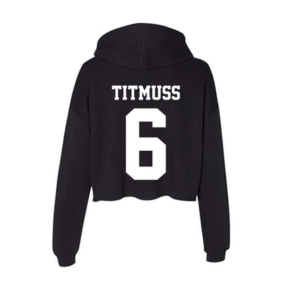 Penn State - NCAA Women's Soccer : Kealey Titmuss - Classic Shersey Women's Crop Fleece Hoodie-1