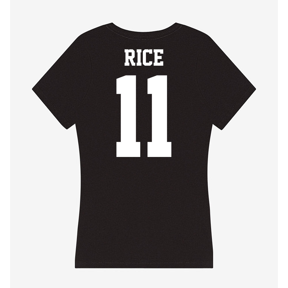 Penn State - NCAA Men's Basketball : Eli Rice - Classic Shersey Women's V-Neck T-Shirt-1
