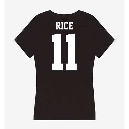 Penn State - NCAA Men's Basketball : Eli Rice - Classic Shersey Women's V-Neck T-Shirt-1
