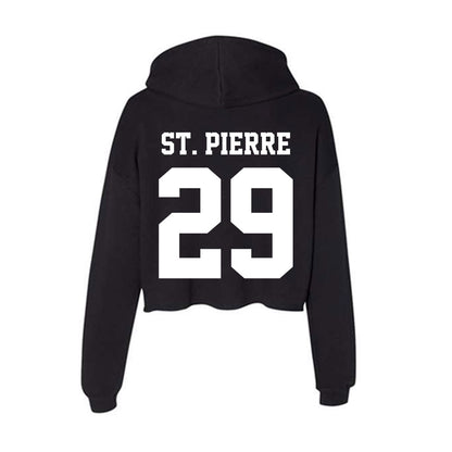 Penn State - NCAA Women's Lacrosse : Ryan St. Pierre - Classic Shersey Women's Crop Fleece Hoodie-1