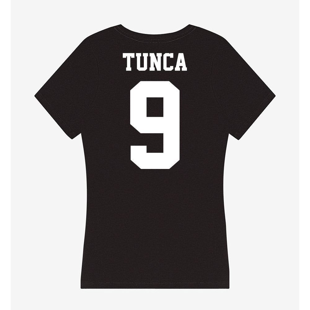 Penn State - NCAA Men's Basketball : Emre Tunca - Classic Shersey Women's V-Neck T-Shirt-1