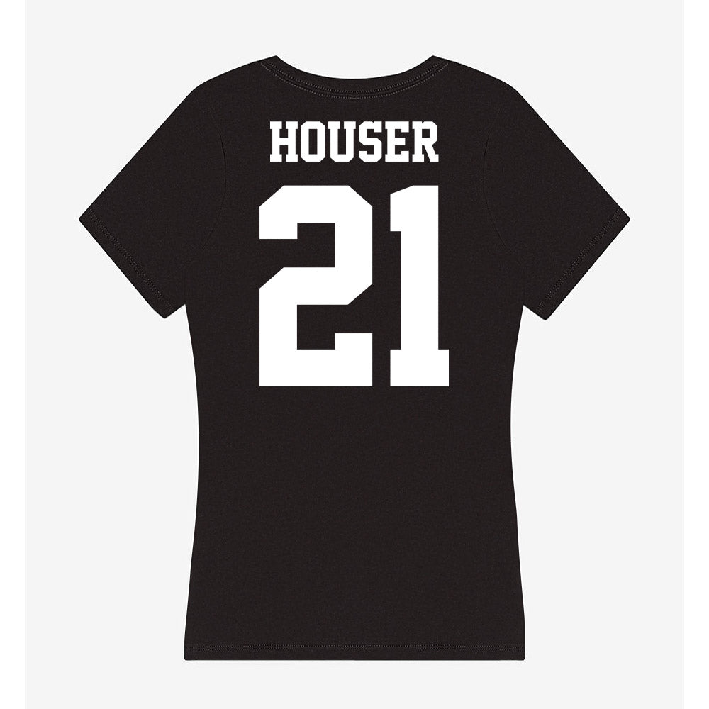 Penn State - NCAA Men's Basketball : Justin Houser - Classic Shersey Women's V-Neck T-Shirt-1