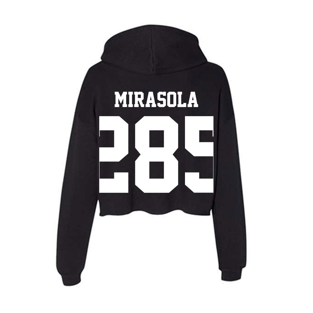 Penn State - NCAA Wrestling : Cole Mirasola - Classic Shersey Women's Crop Fleece Hoodie-1