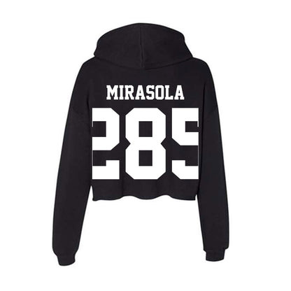 Penn State - NCAA Wrestling : Cole Mirasola - Classic Shersey Women's Crop Fleece Hoodie-1
