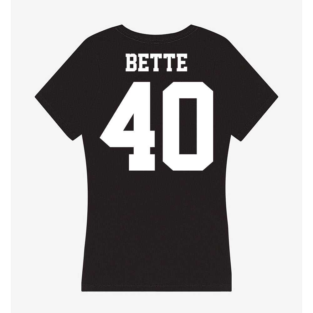 Penn State - NCAA Women's Lacrosse : Emily Bette - Classic Shersey Women's V-Neck T-Shirt-1