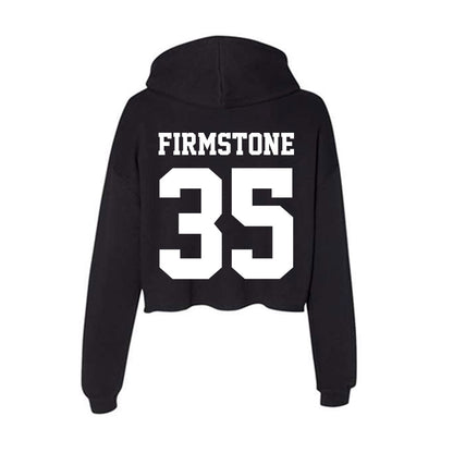 Penn State - NCAA Baseball : Dylan Firmstone - Classic Shersey Women's Crop Fleece Hoodie-1