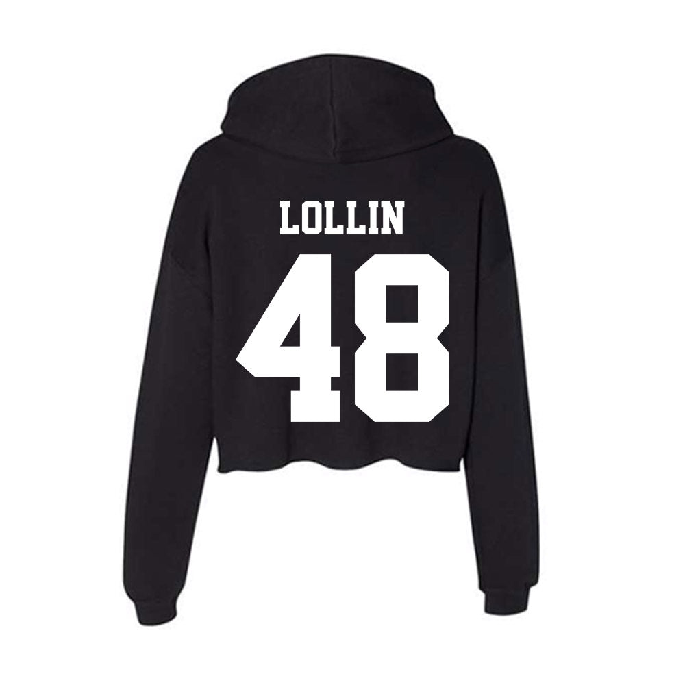 Penn State - NCAA Baseball : Harrison Lollin - Classic Shersey Women's Crop Fleece Hoodie-1