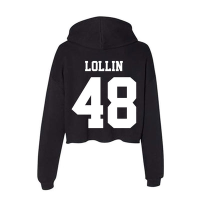 Penn State - NCAA Baseball : Harrison Lollin - Classic Shersey Women's Crop Fleece Hoodie-1