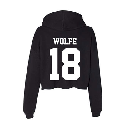 Penn State - NCAA Women's Soccer : Kaelyn Wolfe - Classic Shersey Women's Crop Fleece Hoodie-1
