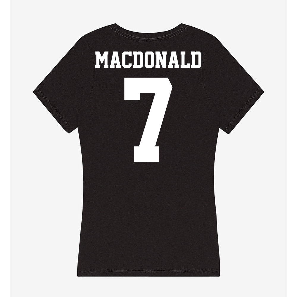 Penn State - NCAA Women's Ice Hockey : Taya MacDonald - Classic Shersey Women's V-Neck T-Shirt-1