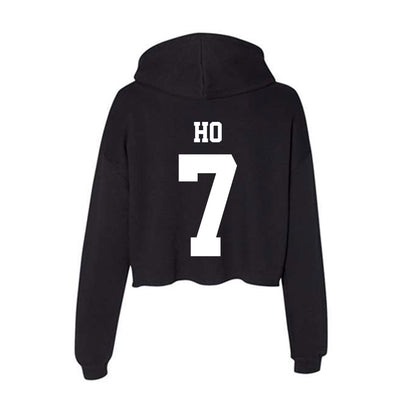 Penn State - NCAA Women's Lacrosse : Erika Ho - Classic Shersey Women's Crop Fleece Hoodie-1