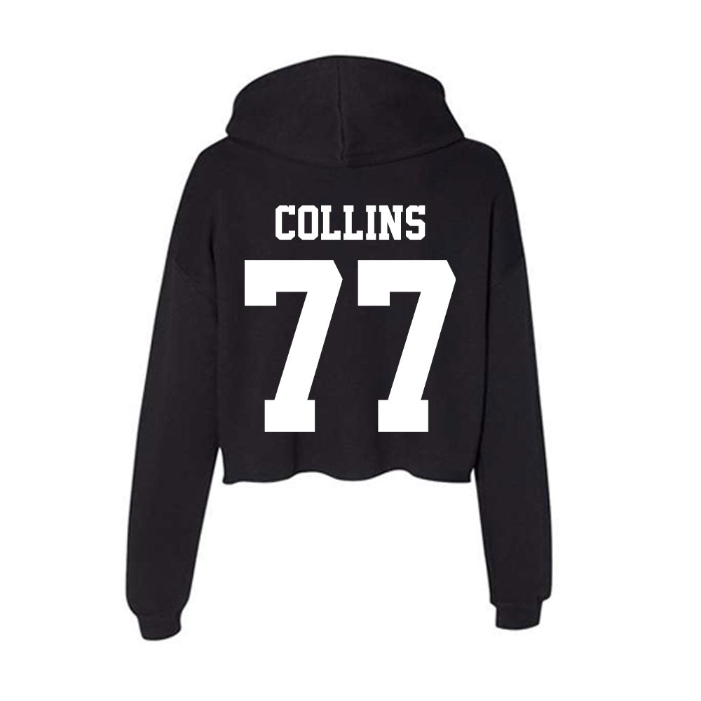 Penn State - NCAA Men's Ice Hockey : Nolan Collins - Classic Shersey Women's Crop Fleece Hoodie-1