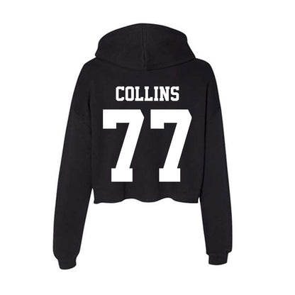 Penn State - NCAA Men's Ice Hockey : Nolan Collins - Classic Shersey Women's Crop Fleece Hoodie-1