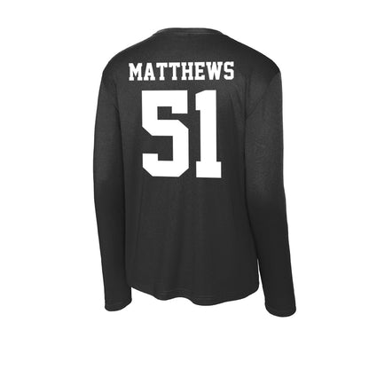 Penn State - NCAA Men's Lacrosse : Liam Matthews - Classic Shersey Activewear Long Sleeve T-Shirt-1