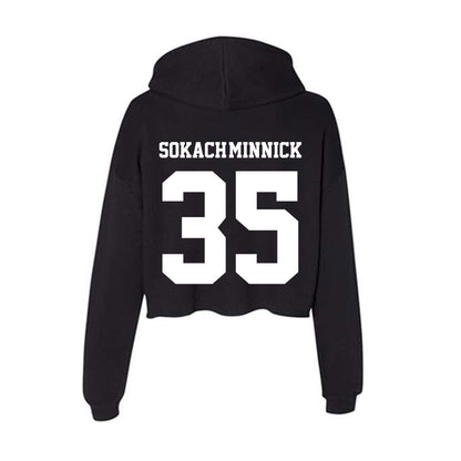 Penn State - NCAA Football : Blaise Sokach-Minnick - Classic Shersey Women's Crop Fleece Hoodie-1