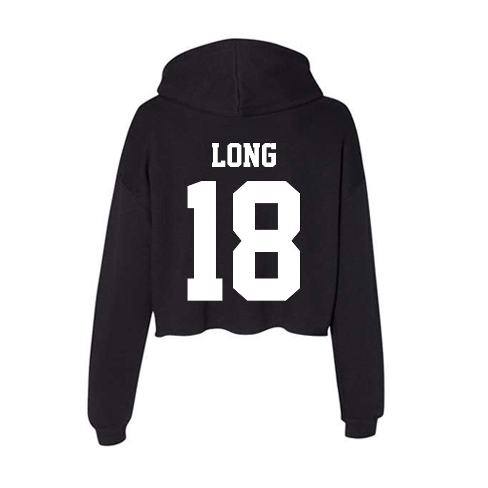 Penn State - NCAA Women's Lacrosse : Brooke Long - Classic Shersey Women's Crop Fleece Hoodie-1