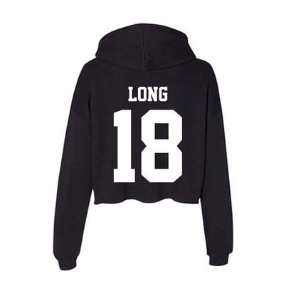 Penn State - NCAA Women's Lacrosse : Brooke Long - Classic Shersey Women's Crop Fleece Hoodie-1